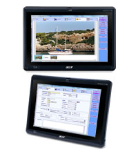 tablette tactile avec logiciel alizée